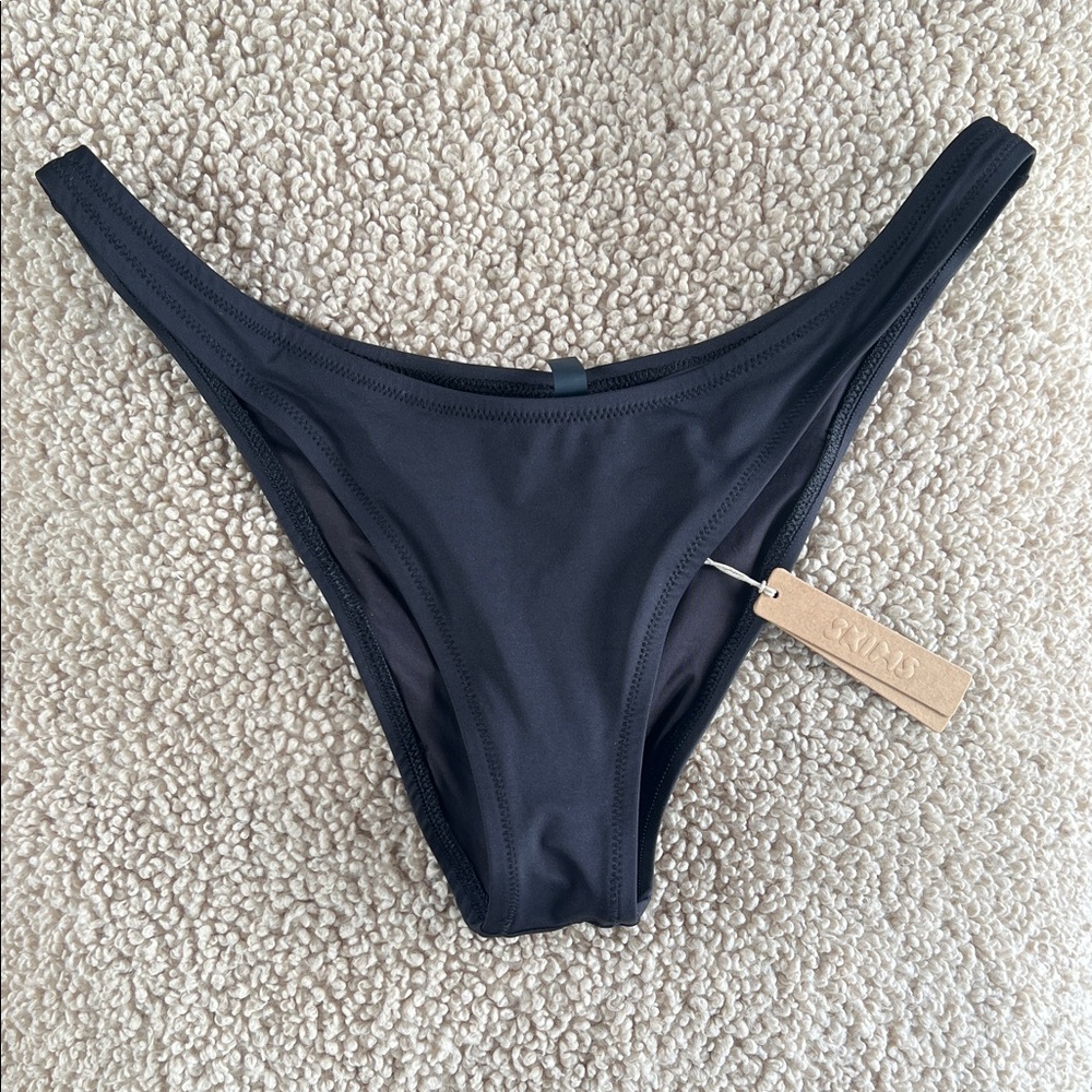 SKIMS Black Bikini Bottom
